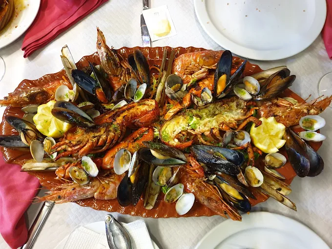 Mariscada del restaurante