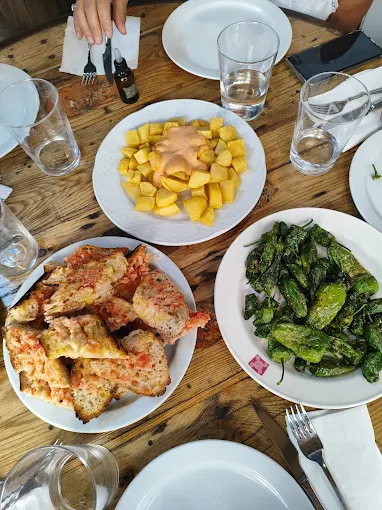 Tapas en terraza